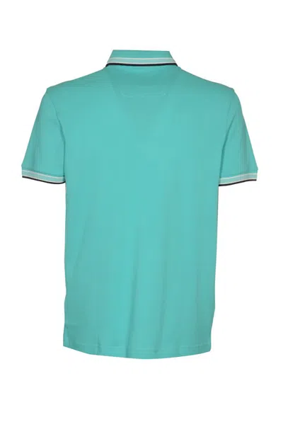 Shop Hugo Boss Boss T-shirts And Polos In Open Green