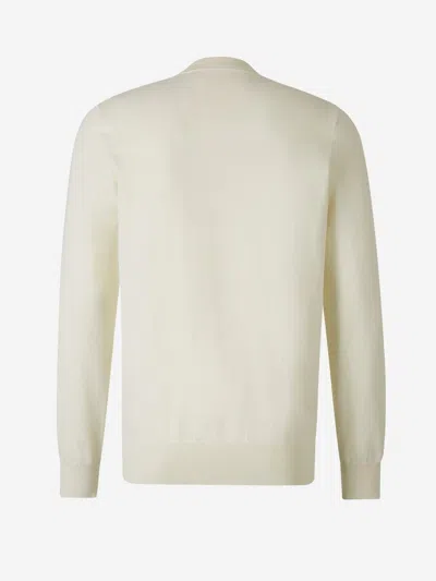 Shop Givenchy Logo Knit Sweater In Embroidered Logo On The Front