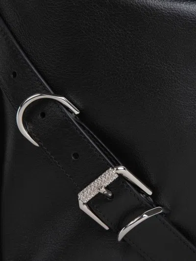 Shop Givenchy Vouyou Shoulder Bag In Logo Engraved On The Front