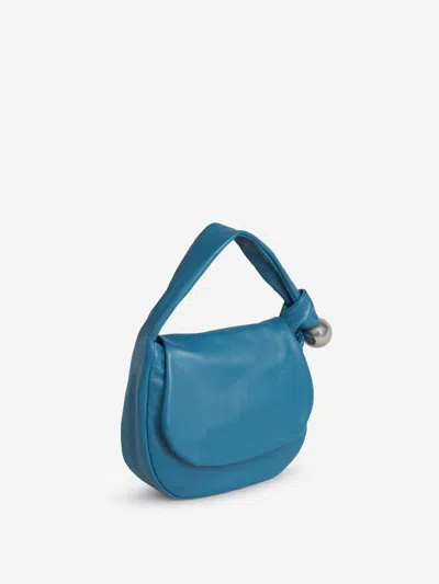 Shop Jil Sander Sphere Shoulder Bag In Blue