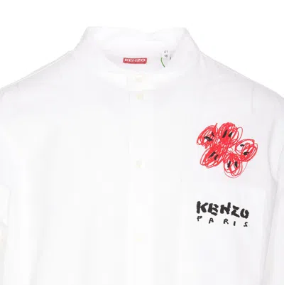 Shop Kenzo Shirts In White