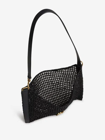 Shop Saint Laurent Oxalis Shoulder Bag In Black