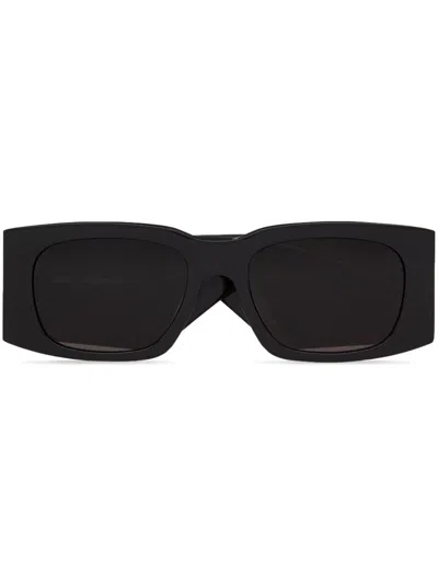 Shop Saint Laurent Sl 654 Sunglasses In Black