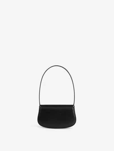 Shop Saint Laurent Voltaire Mini Shoulder Bag In Black