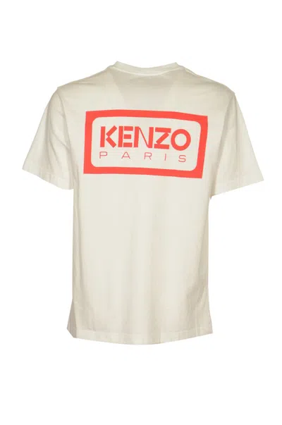 Shop Kenzo T-shirts And Polos In Blanc Casse