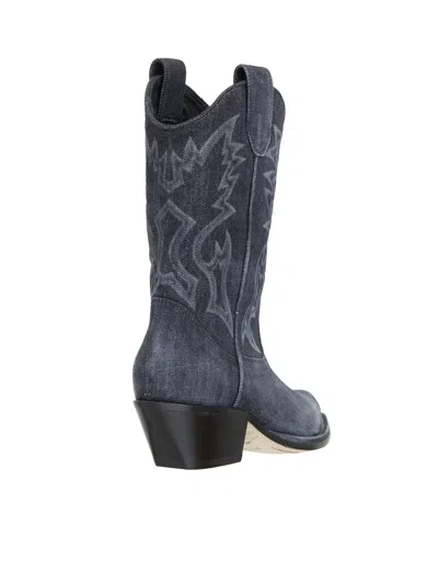 Shop Vic Matie Boots In Blue