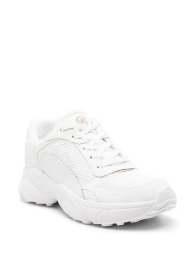 Shop Michael Kors Sneakers In Opticwhite