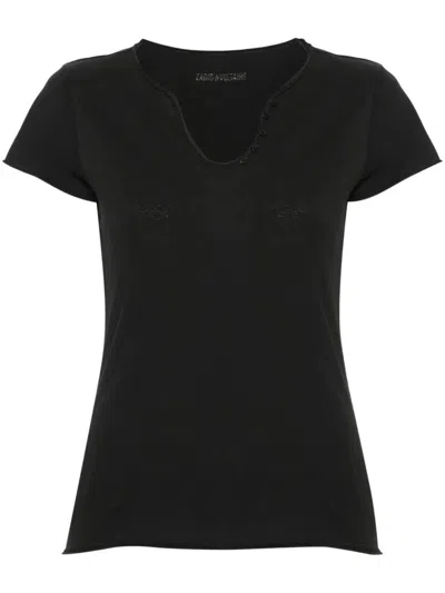 Shop Zadig & Voltaire Zadig&voltaire T-shirts & Tops In Noir