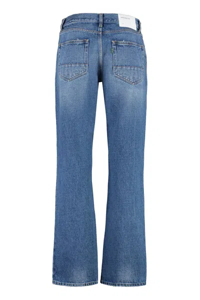 Shop Department 5 Bowl Jeans 5-pocket Straight-leg Jeans In Denim