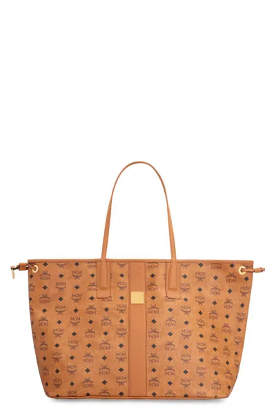 Shop Mcm Liz Reversible Shopper-bag In Brown