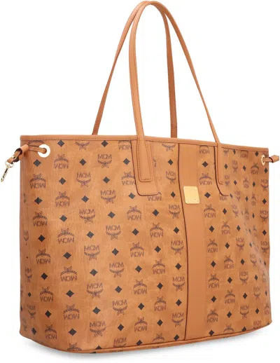 Shop Mcm Liz Reversible Shopper-bag In Brown