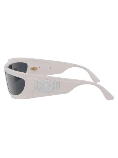 Shop Versace Sunglasses In 314/87 White