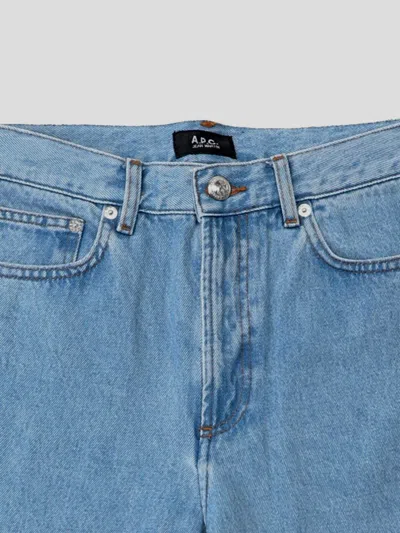 Shop Apc A.p.c. Jeans In Clear Blue