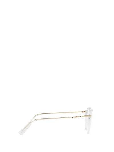 Shop Burberry Eyeglasses In Transparent
