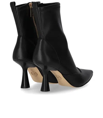 Shop Michael Kors Clara Black Heeled Ankle Boot