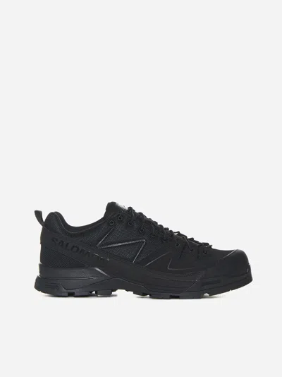 Shop Mm6 X Salomon X-alp X Mm6 Sneakers In Black