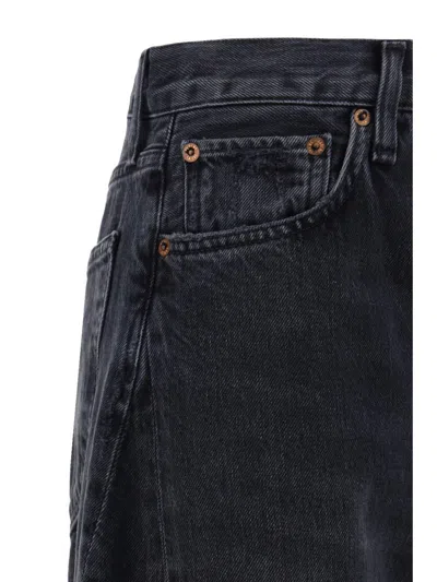 Shop Agolde Jeans In Possess (washed Black)