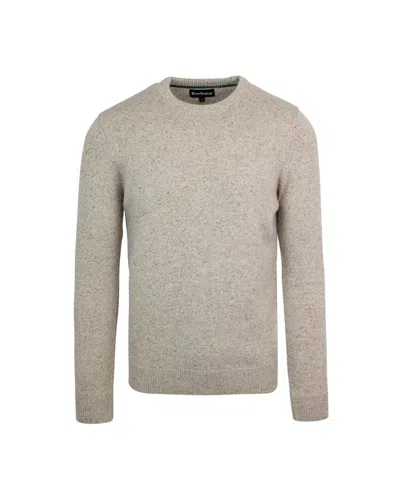 Shop Barbour Sweater In Dove Grey