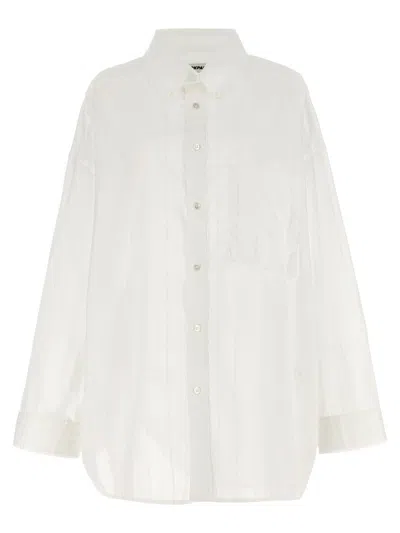 Shop Darkpark 'nathalie' Shirt In White