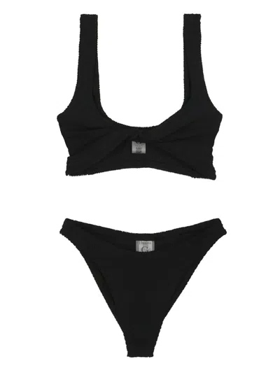 Shop Hunza G 'juneo' Bikini In Black