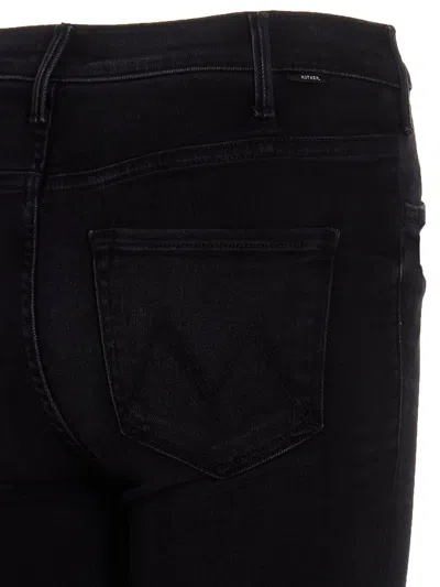 Shop Mother 'the Hustler Ankle Fray' Jeans In Black