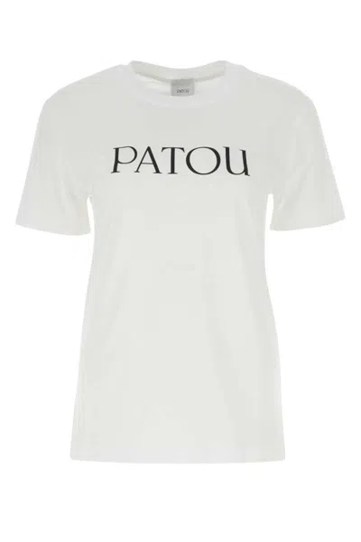 Shop Patou T-shirt In White