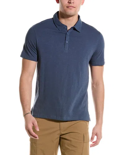 Shop Onia Polo Shirt In Blue