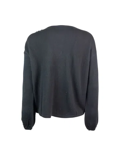 Shop Liu •jo Liu Jo Sweater In Black