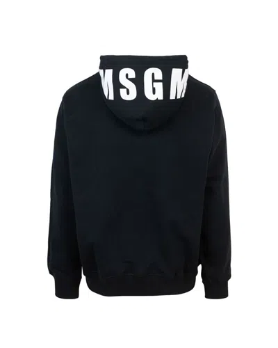 Shop Msgm Sweatshirt In Black