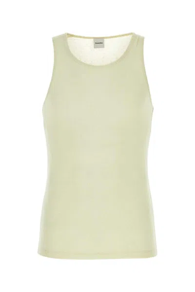 Nanushka Crew Neckline Sleeveless Tank Top Levon In White
