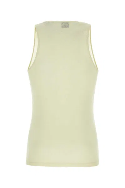 Nanushka Crew Neckline Sleeveless Tank Top Levon In White