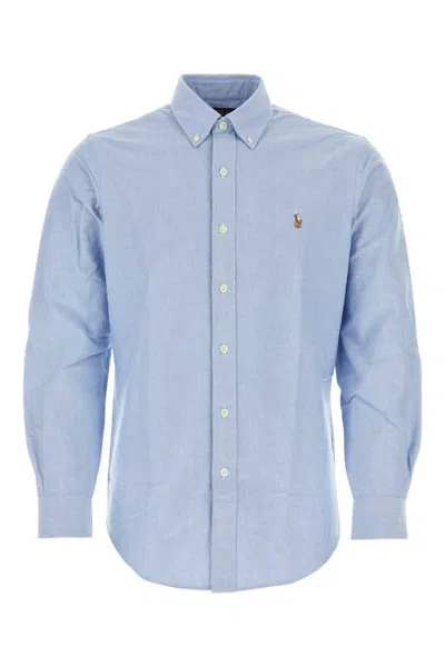 Shop Polo Ralph Lauren Shirts In Blue