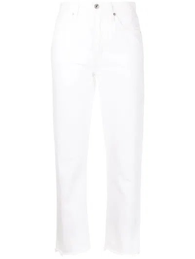 Shop Citizens Of Humanity High-rise Cropped Jeans In Si