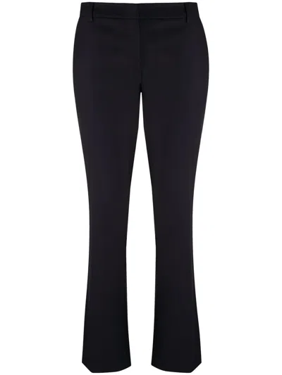 L&#039;autre Chose Mid-rise Cropped Trousers In Blu