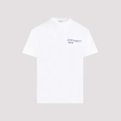 Shop Carhartt White Cotton Gelato T-shirt