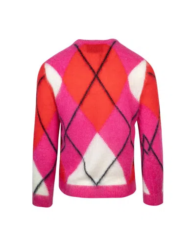 Shop Amaranto Amaránto Sweater In Raspberry