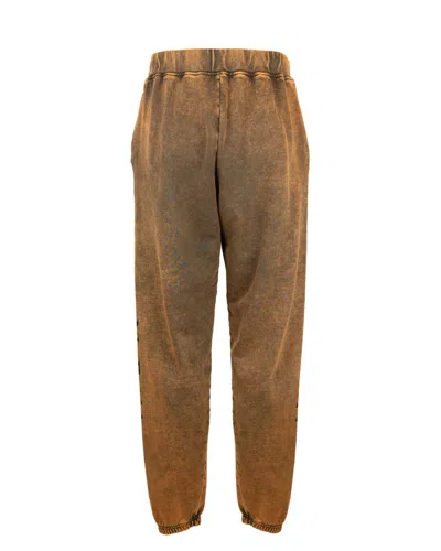 Shop Aries Pants In Brown