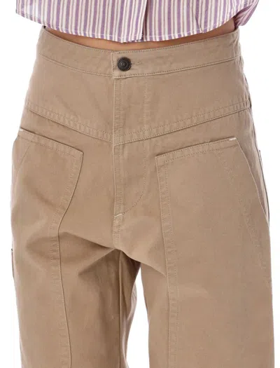 Shop Isabel Marant Étoile Philna Cargo Pant In Sahara Beige