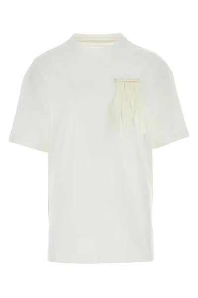 Shop Jil Sander Cotton T-shirt In White