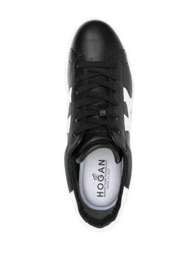Shop Hogan Sneakers "rebel" In Black