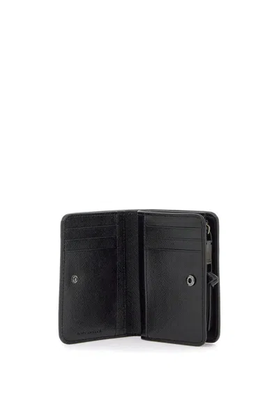 Shop Marc Jacobs The Utility Snapshot Mini Compact Wallet In Nero