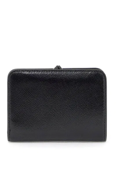 Shop Marc Jacobs The Utility Snapshot Mini Compact Wallet In Nero