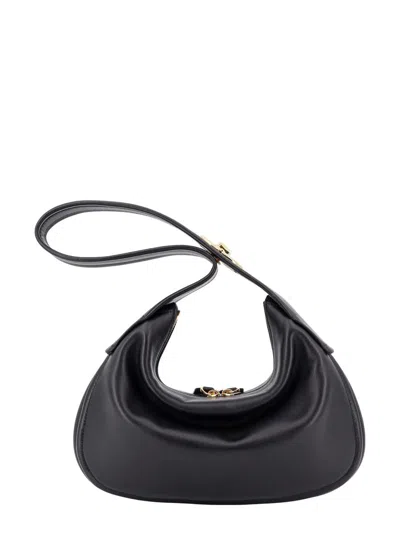 Shop Valentino Garavani Shoulder Bag In Black