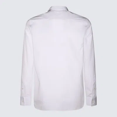 Shop Jil Sander White Cotton Shirt