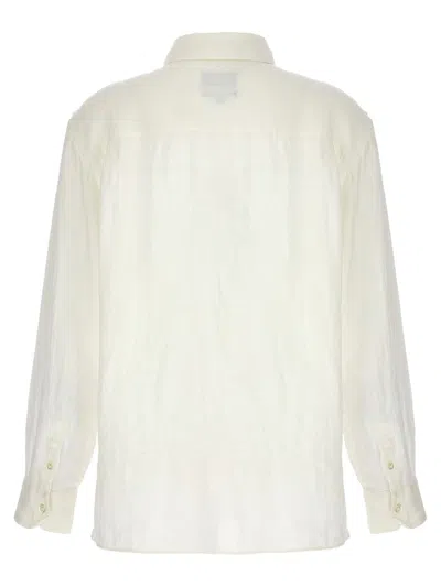 Shop Apc A.p.c. 'sela' Shirt In White