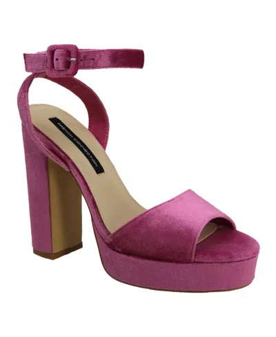 Shop French Connection Women's Taryn Platform In Pink