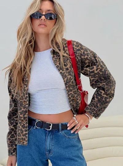 Lioness Carmela Jacket In Leopard