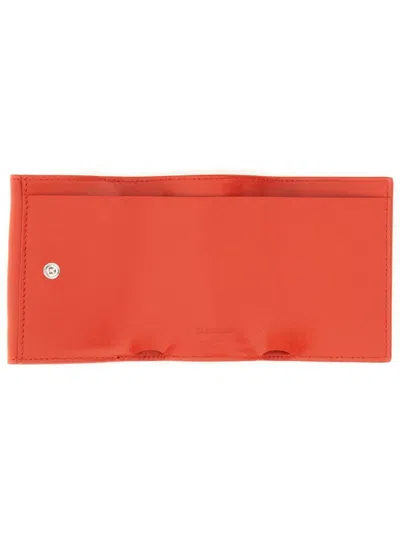 Shop Jil Sander Mini Wallet In Red