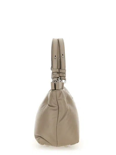 Shop Maison Margiela Glam Slam Handbag Small In Dove
