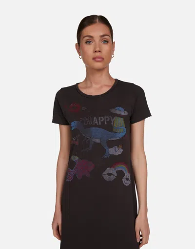Lauren Moshi Genesis Dino Elements In Vintage Black